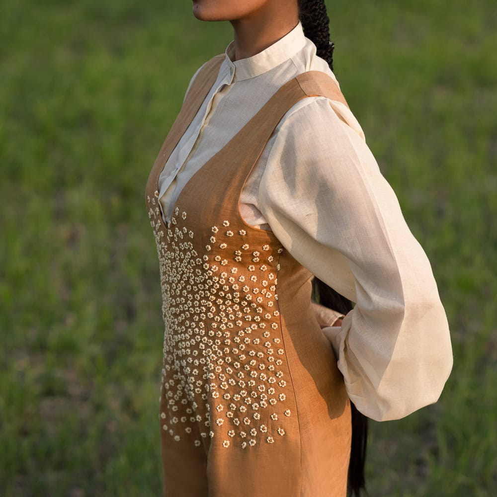 White mellow jumpsuit - Image 12