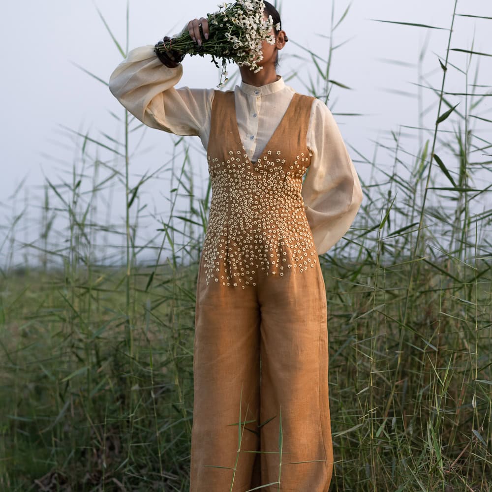 White mellow jumpsuit - Image 17